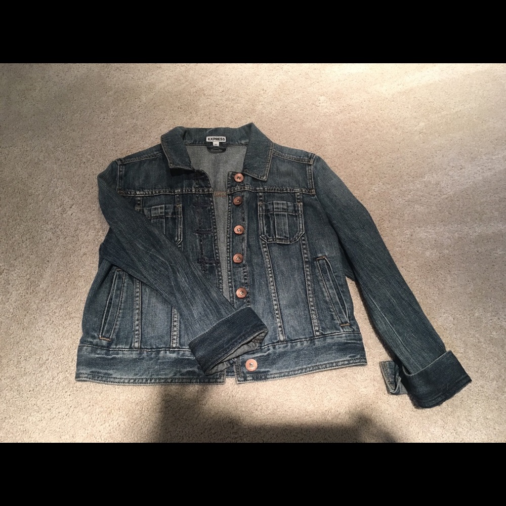 Express Denim Jacket.